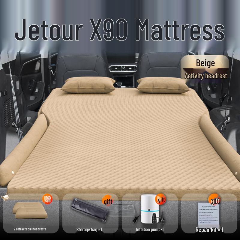 Chery Jetour X90 Rear Seat Inflatable Car Mattress & Cushion
