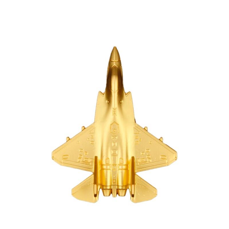 J-35 Fighter Jet Airshow Commemorative Badge One Size