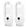 2 Sets Wall Mounted Essential Oil Diffuser Automatic Aromatherapy Fragrance Dispenser Cordless with Night Light 60 Days