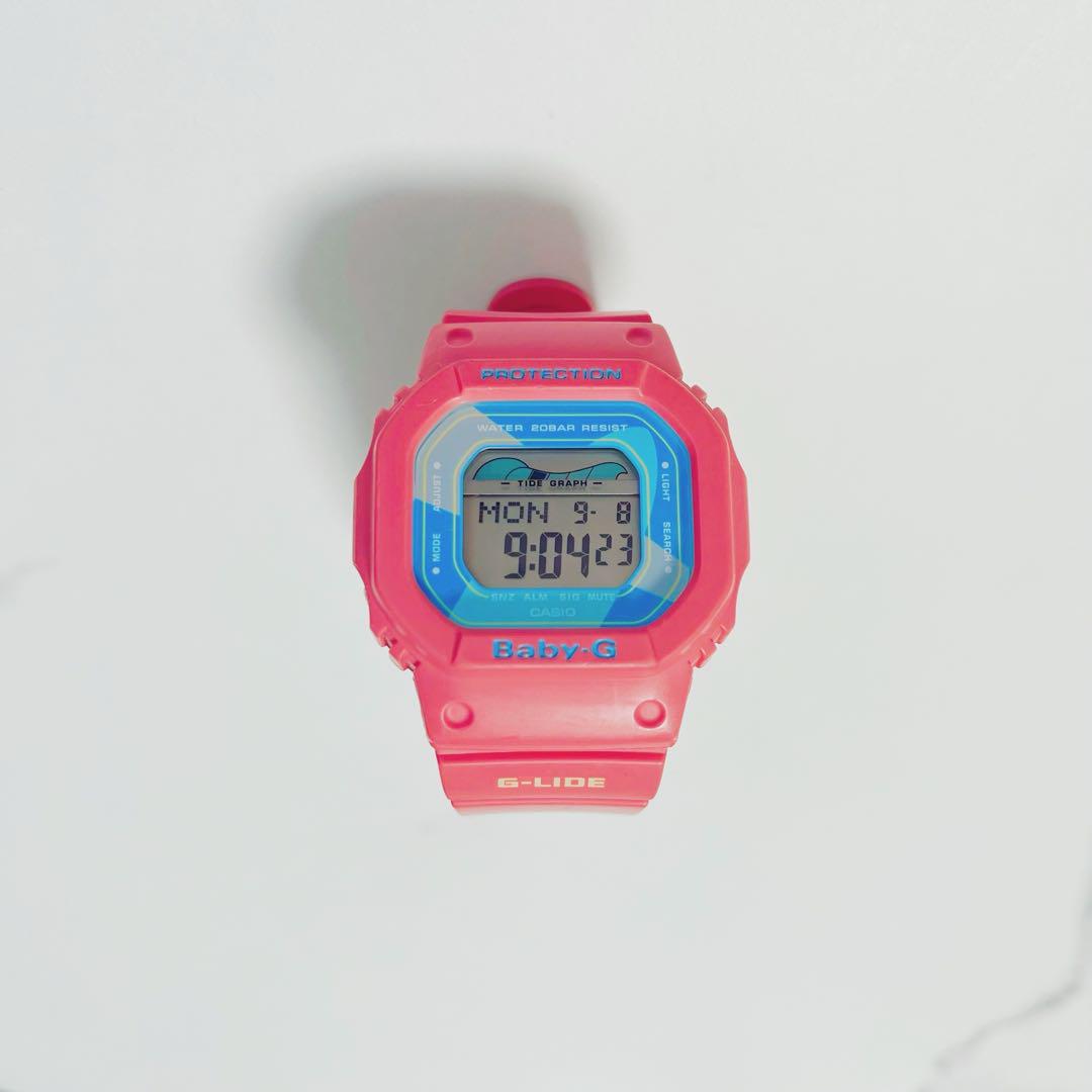 

[USED] CASIO BABY-G G-LIDE BLX-560VH Tide Graph