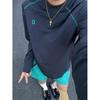 Glacier Blue Quick-Dry Sun Protection Long Sleeve T-Shirt for Men & Women, Moisture-Wicking Breathable Base Layer for Outdoor Running, Hiking, Workout