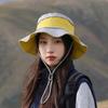 Summer Mens Outdoor Wide Brim Fishing Hat With Breathable Polyester Sun Protection For Casual Wear