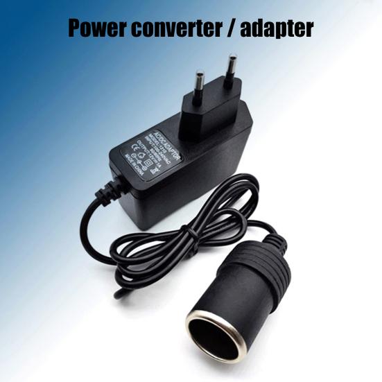 Power Converter Energy Saving High Efficient ABS 110-220V To 12V 1A Socket Adapter for Car