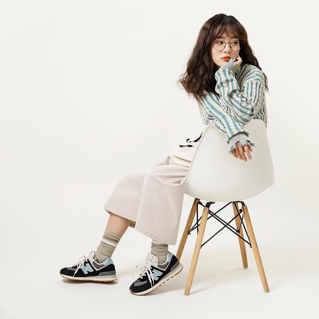 New Balance  574v2 Black Ocean Haze Women Sneakers WL574RCA