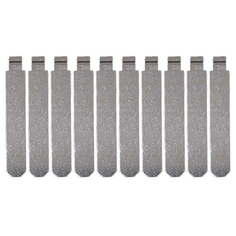 Pack of 10 Metal Key Blank Accuracy Engineered Accuracy Key Empty Upgrades Designed Specifically for HON66 Automotive 1
