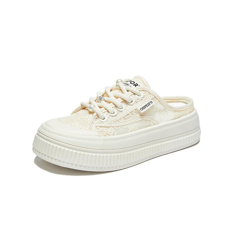 Fashion Fashion Trend Korean Version Slippers Womens 2025 Summer New Student Mesh Casual Shoes Comfortable And Breathable Womens Sandals