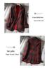 Women's Spring & Autumn Cross-Grid Blazer: Korean Business Casual British Style