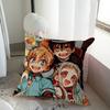 Anime Toilet-bound Hanako-kun Stitch Lucky Dragon Pillow Cover Sofa Cushion Cover Home Room Decoration Children Gift