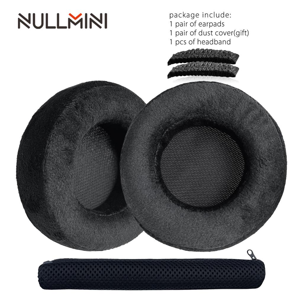 NullMini Replacement Earpads for Corsair Virtuoso RGB, Virtuoso RGB Wireless SE, Virtuoso RGB Wireless XT Headphones Headband