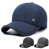 Mittelalterliche und ältere Kappen Herren Baseballkappe Warme Ohrenschutzkappe Herbst Winter Samt Dicke Baumwollkappe