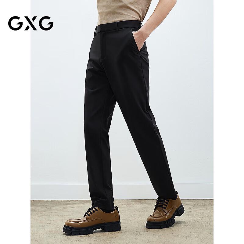 

GXG Men s Black Straight-Leg Casual Trousers M (30)