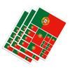 5 Sizes Portugal Flag Car Sticker Creative Auto Motorcycle Decoration PVC Stickers Waterproof Styling Decals Car Accessories
