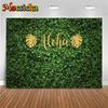 Fundal de perete cu frunze verzi pentru fotografie, plante cu iarbă naturală, fundal de Paște, primăvară, decor de nuntă, aniversare, studio foto pentru bebeluși