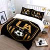 UA FC Soccer Emblem Bedding Set Bedding Duvet Cover Set Duvet Cover Pillowcases (1 * Duvet Cover 2 * Pillowcases, Without Duvet Insert)