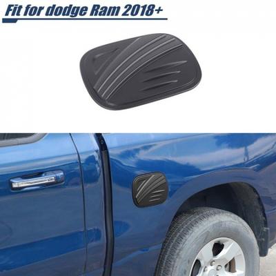 Matte Black Fuel Filler Gas Tank Cap Cover Trim Decor For 2018+ Dodge RAM 1500