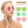 Summer Hot Sale Frosted Fruit PVC Gel Ice Eye Mask Cool Ice Eye Patch Ice Compress Cooling Ice Pack