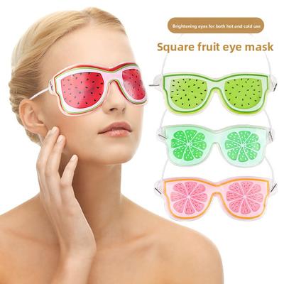 Summer Hot Sale Frosted Fruit PVC Gel Ice Eye Mask Cool Ice Eye Patch Ice Compress Cooling Ice Pack