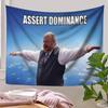 I Hate Kids Fat Man Rainbow Wall Tapestry Funny Meme Bertram Humor College Home Decor Playful Soft Durable Cozy Aesthetic