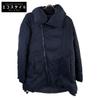 Y's YM-C46-906 Navy High Neck Down Jacket Coat 1 NavyUsed