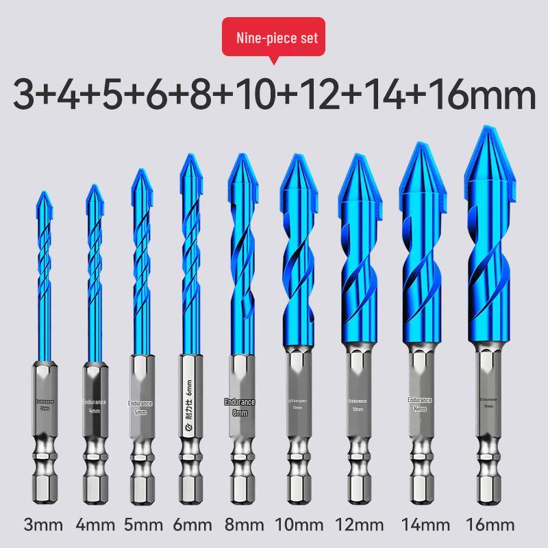 Eccentric Tile Hole Saw Drill Bit for Electric Drills