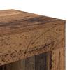 Side Table Reclaimed Wood Look 60 X 40 X 65 Cm Engineered Wood