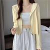 Niche Japanese-Style Hooded Cardigan: Loose Chic Jacket for Spring/Autumn