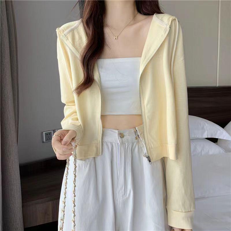 Niche Japanese-Style Hooded Cardigan: Loose Chic Jacket for Spring/Autumn