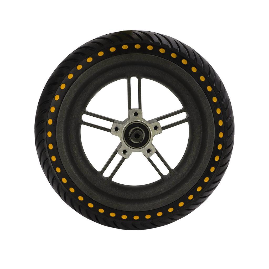 Electric Scooter Rear Tire Honeycomb Replacement Rubber Electric Scooter Wheel for Xiaomi M365 1s Lite Yellow