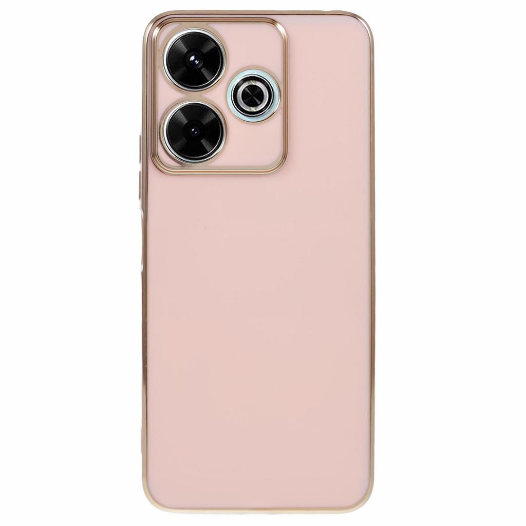 For Xiaomi Redmi 13 5G/13 4G/Note 13R 5G Case TPU 6D Electroplating Phone Cover Shock-Absorption