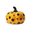 Polka Dot Round Pumpkin Decor, Living Room Table Ornament, Fall Home