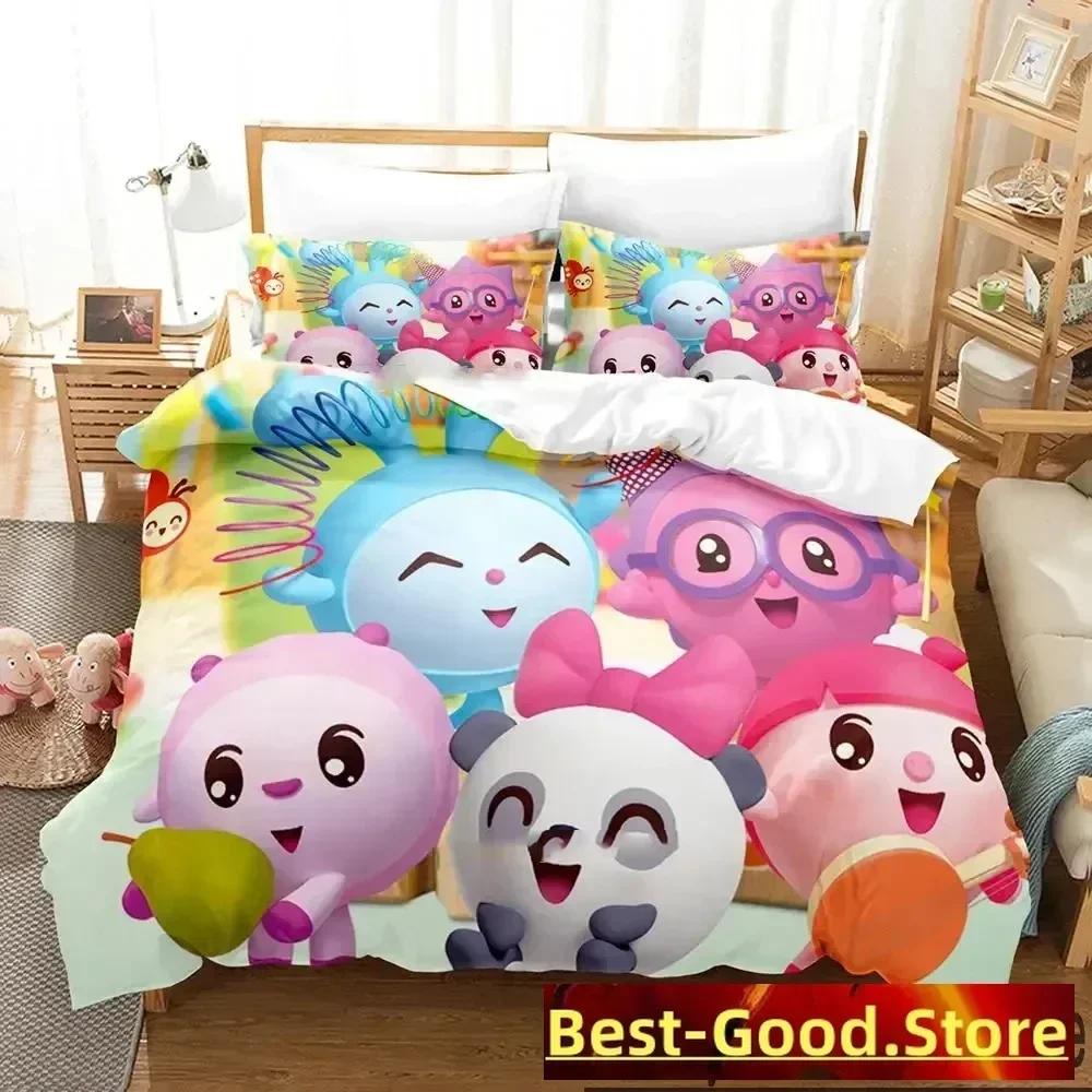3D Print Cartoon BabyRiki Bedding Set Boys Girls Twin Queen King Size Duvet Cover Pillowcase Bed Boys Adult Home Textileextile