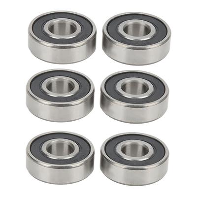 6 Pezzi Cuscinetto Sigillato 6201 Acciaio ad Alto Carbonio Cuscinetto a Sfere per Auto per Motori Elettrici Utensili Elettrici Veicolo