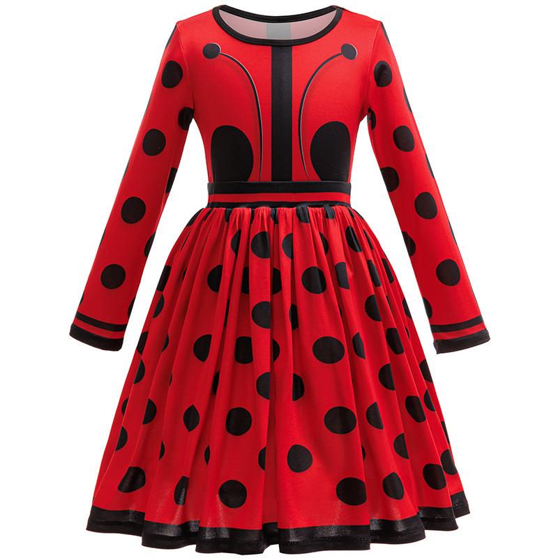 Miraculous: Tales Of Ladybug And Cat Noir Kids Halloween Costume Dress For Party And Cosplay Fun