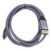 Type C to DisplayPort Cable Fit for MacBook Pro Air Laptop Plug and Play 8K 60Hz USB C to DisplayPort Woven Cord