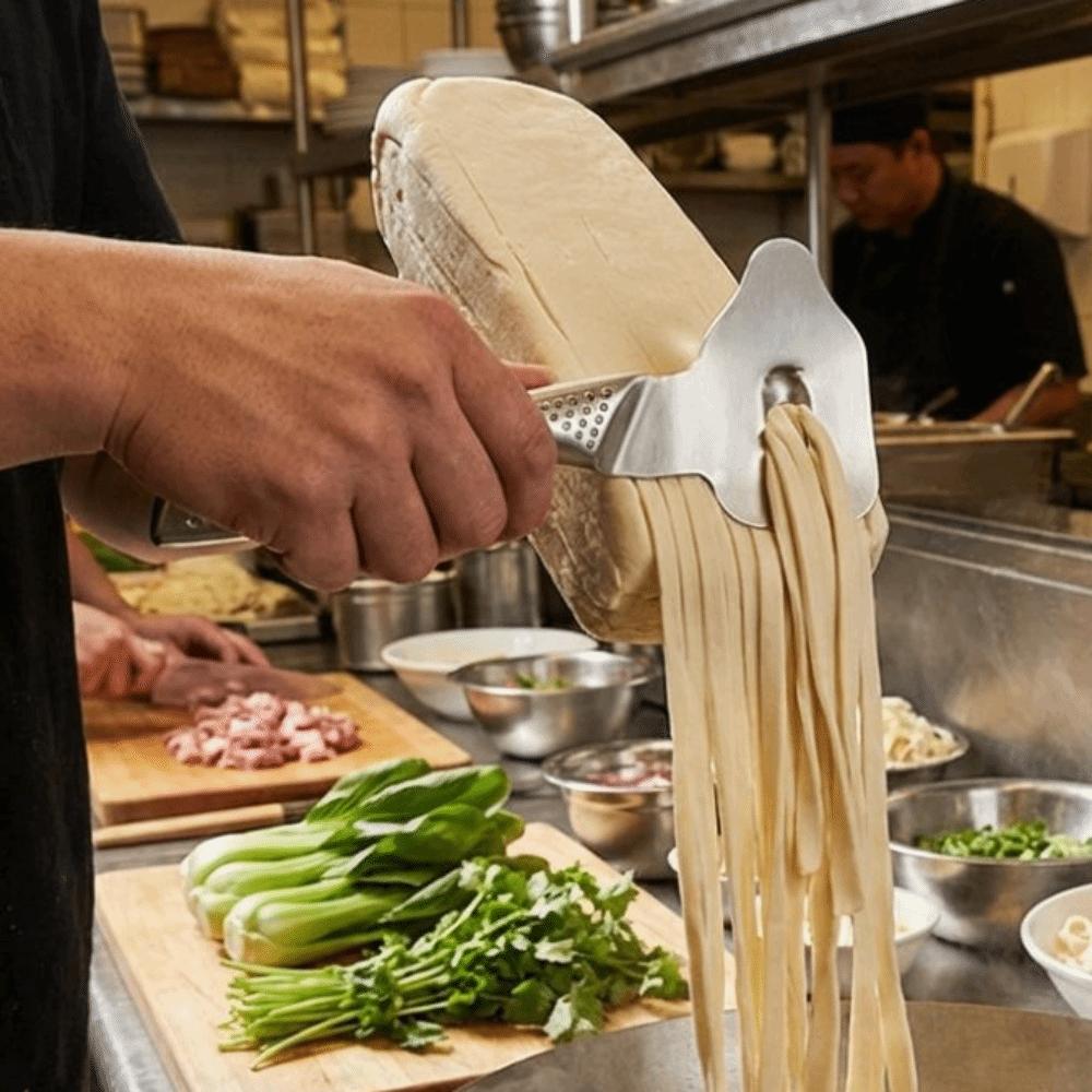 Non-stick Dough Whisk Stainless Steel Noodles Maker Versatile Spaghetti Slicer  Cake Batter