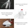Zinc Alloy Rotating Feather Hook Sequin Lifelike Artificial Bait Fishing Lure Swimbait Accessory