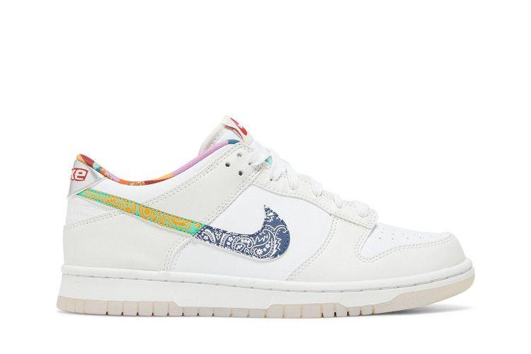 Nike Dunk Low White Multi-Color Paisley (GS)