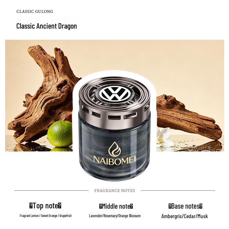 Volkswagen Car Air Freshener: Solid Perfume Deodorant for T-Cross, Tiguan, Passat, Tayron, Talagon, Touareg