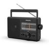 Philips TAR2368 Portable Full-Band Radio for Seniors CN plug (adapter included)