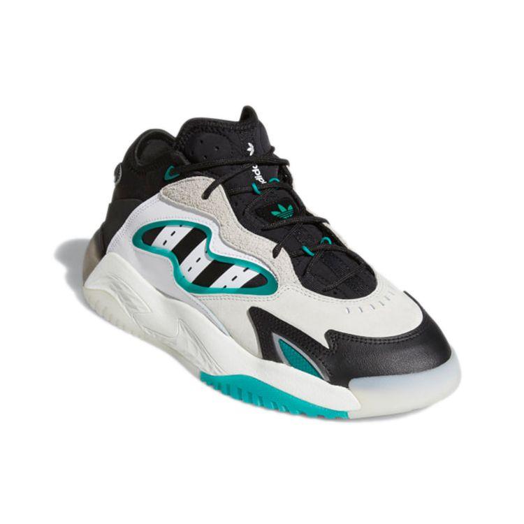 Adidas Streetball 2 Hvit Svart Glory Green Unisex Sneakers Skyhvit Kjerne-Svart H67357