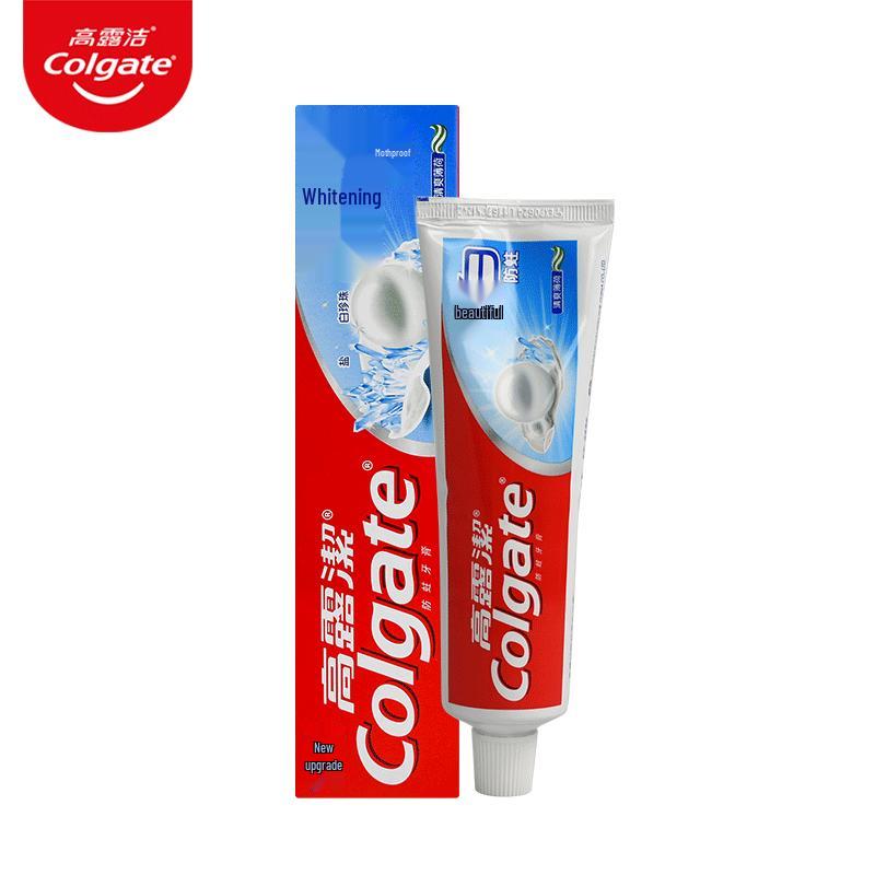 Colgate Cavity Protection & Whitening Toothpaste & Jasmine Green Tea Mouthwash Family Pack