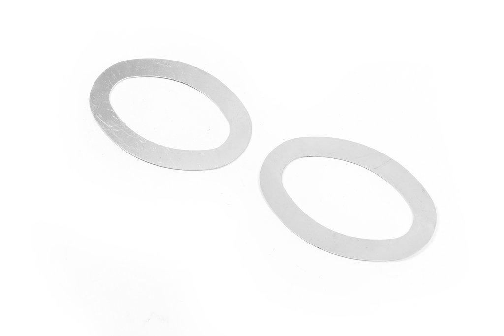 Stroke Turn Signal Carmos (2 Pcs., Stainless Steel) for Peugeot 307