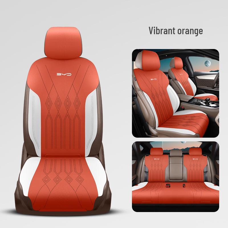 BYD Han EV/DMI All-Season Semi-Enclosed Leather Seat Cover