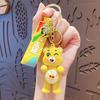 Love Bear Keychain Pendant Doll Doll Bag Small Pendant Couple Small Gift Car Key Chain