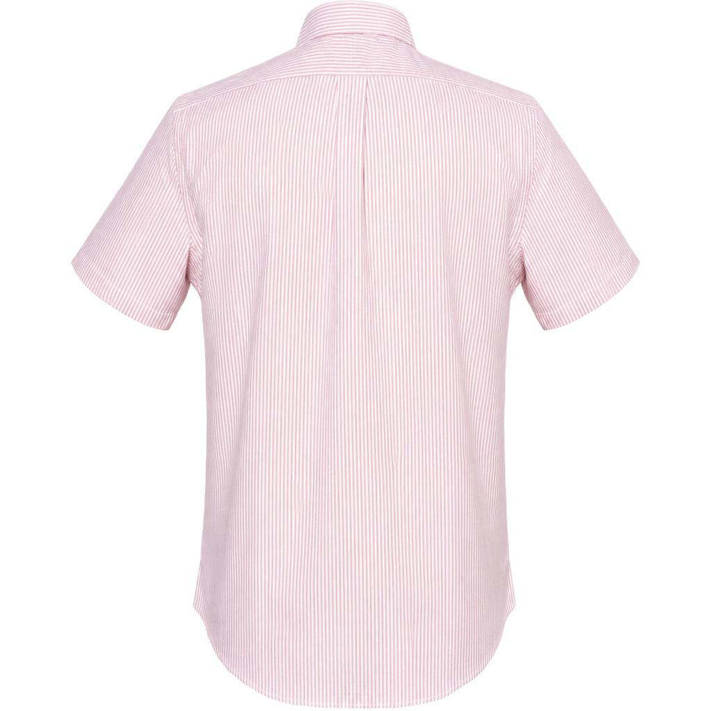 Polo Ralph Lauren Polo Striped Pony Logo Embroidered Button-Down Collar Short Sleeve Shirt Men Shirts MNPOWOV1N820252-600