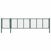 Steel Garden Gate 500 X 75 Cm Green