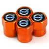4Pcs Metal Car Tire Valve Caps for Volvo XC40 XC60 XC90 S60 S90 V50 Anti-dust Wheel Valve Stem Cover Auto Exterior Accessories KF1