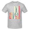 Tagliacapelli Barbiere Bandiera USA Regalo T-shirt Magliette Taglia Grande Cotone Manica Corta T-shirt Personalizzata Magliette Unisex Streetwear Harajuku