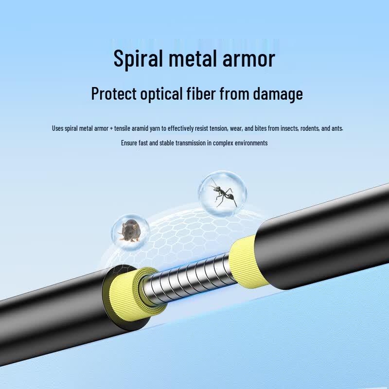SAMZHE HG-2S-500 Tactical Armored Fiber Optic Cable