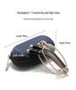 Baida Portable Folding Reading Glasses for Men & Women - Compact, Lightweight Lens for Presbyopia (Model 072)